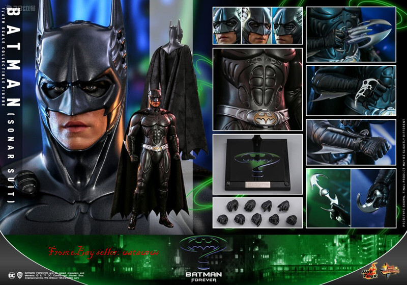 ホットトイズ mms593&594 バットマン フォーエヴァー ロビン セット Perfect HotToys 1/6 Mms593 Batman: Batman Forever Batman In Stock