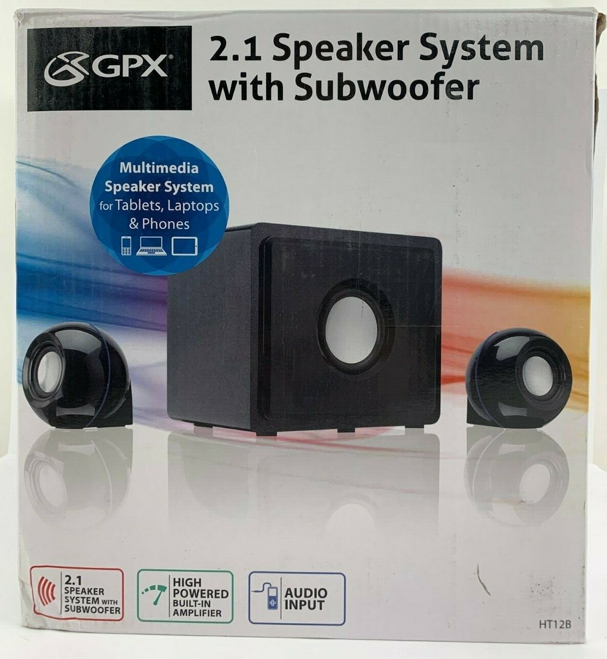 amplifier 2.1 speaker system