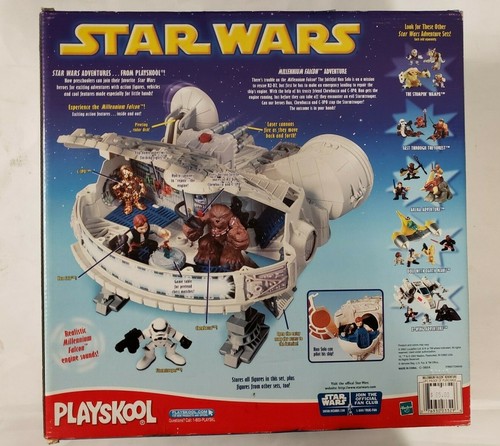 Star Wars Playskool MILLENNIUM FALCON ADVENTURE Hasbro New Sealed - Picture 2 of 7