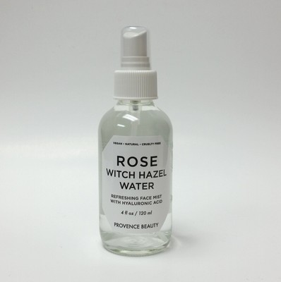 rose water witch hazel spray