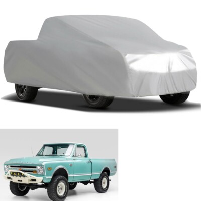 For Chevy C10 C20 C30 C1500 Pickup Truck Car Cover Waterproof Rain Snow Protect