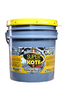 Lithium Complex Grease Superkote 2000 / Lubricant /EP/ White / 35lb