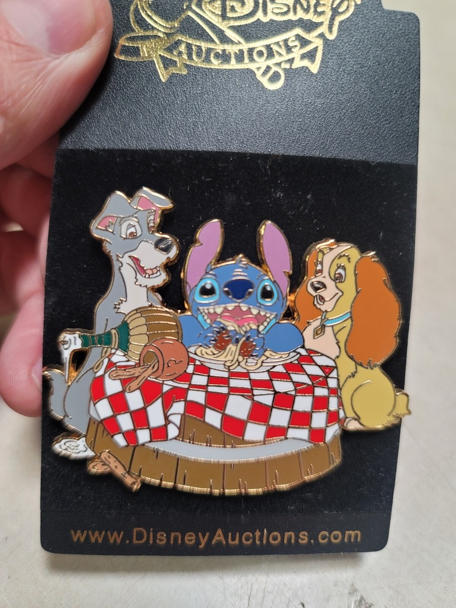 Disney Auctions Lady Tramp わんわん物語　ピンバッジ レディ トランプ 香港ディズニー ピンバッジ わんわん物語 ピン
