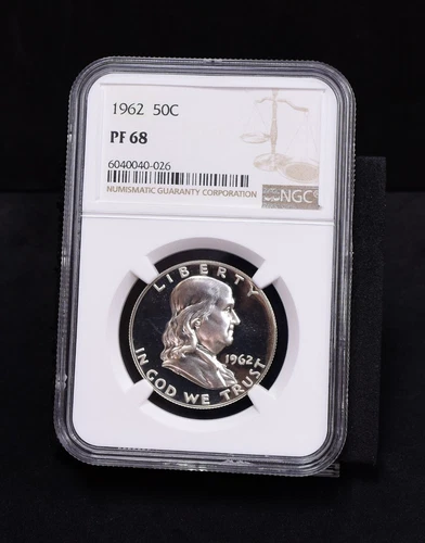 1962 Franklin Half Dollar - NGC PF68 (#50933-L)