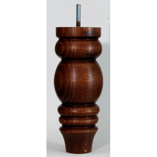 4 starke Holzbeine, Fußhockerbeine, Sofabeine, 200mm (8"), Ref. E196-DMW - Bild 3 von 3