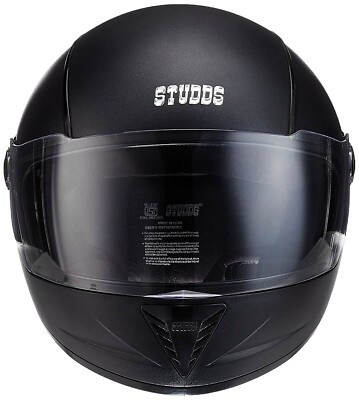 Studds Professional Helmet Black With Strip L Size Head Size 58CM @US | eBay