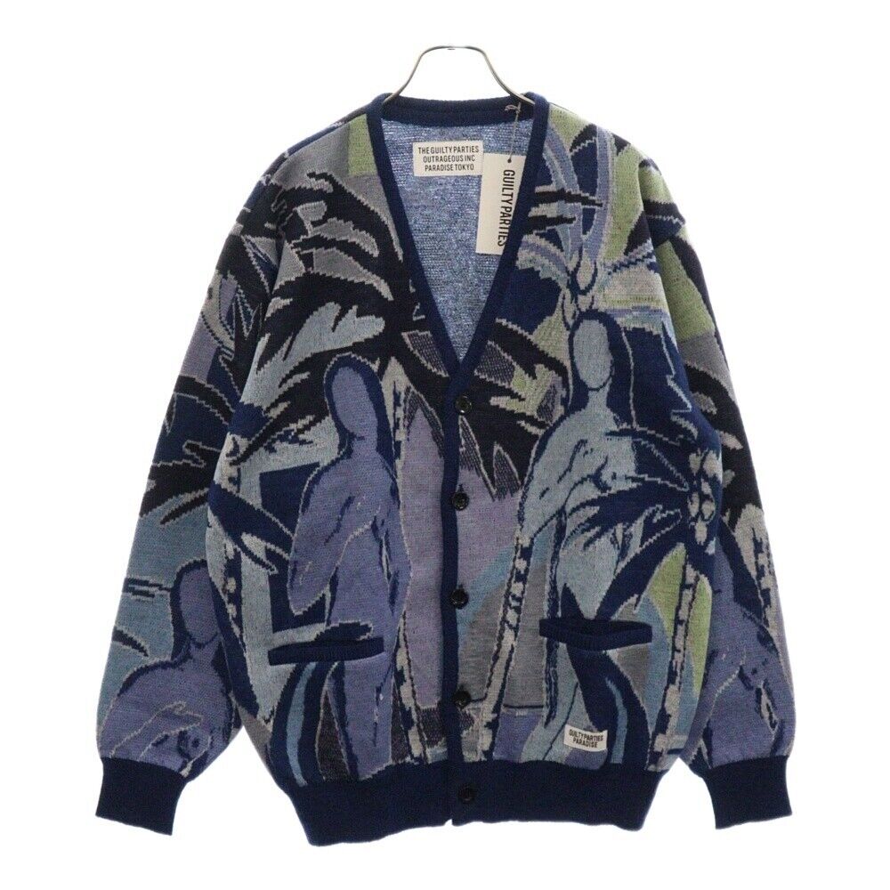WACKO MARIA 22AW COTTON MOHAIR KNIT CARDIGAN NAVY M | eBay WACKO MARIA 22AW COTTON MOHAIR KNIT CARDIGAN NAVY M | eBay