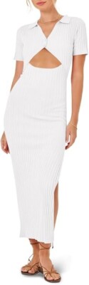 side split bodycon dress Elegant Bodycon Side Split Satin Dresses with Spaghetti Straps Cross B
