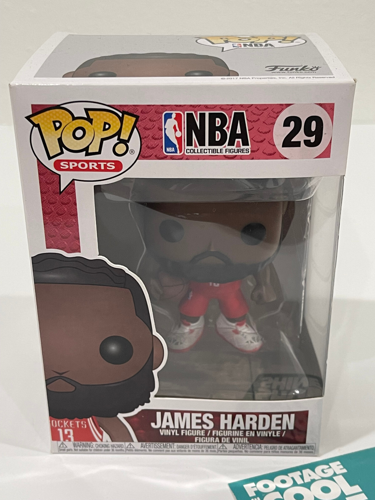En Oferta ¡Funko Pop! Figura De Vinilo Coleccionable Deportiva James Harden Houston Rockets Nba #29