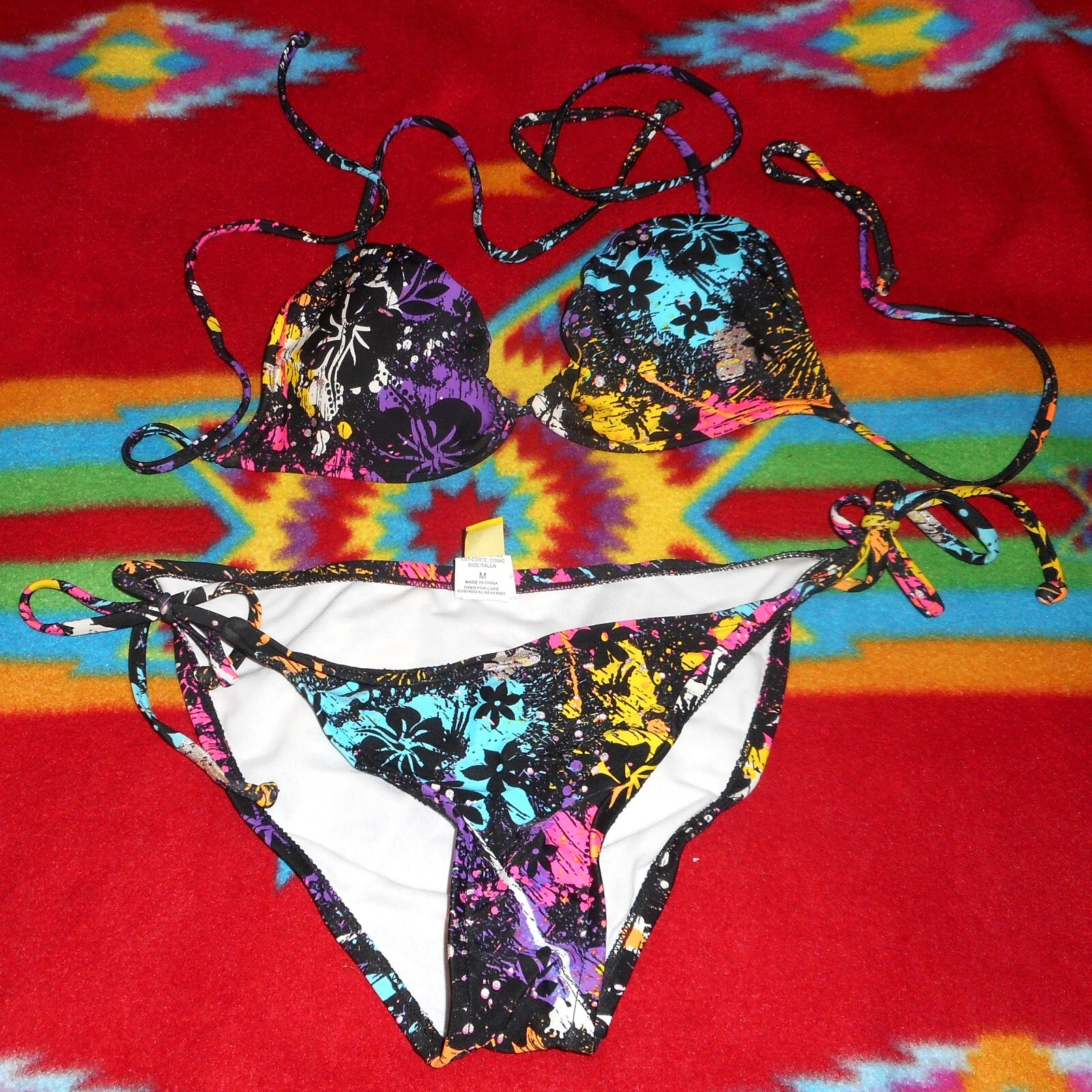 Surfside String Bikini with Removable Padding Top… - image 1