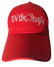 We the People Since 1776 red hat unisex one size fits most cotton U.S. Preowned.
