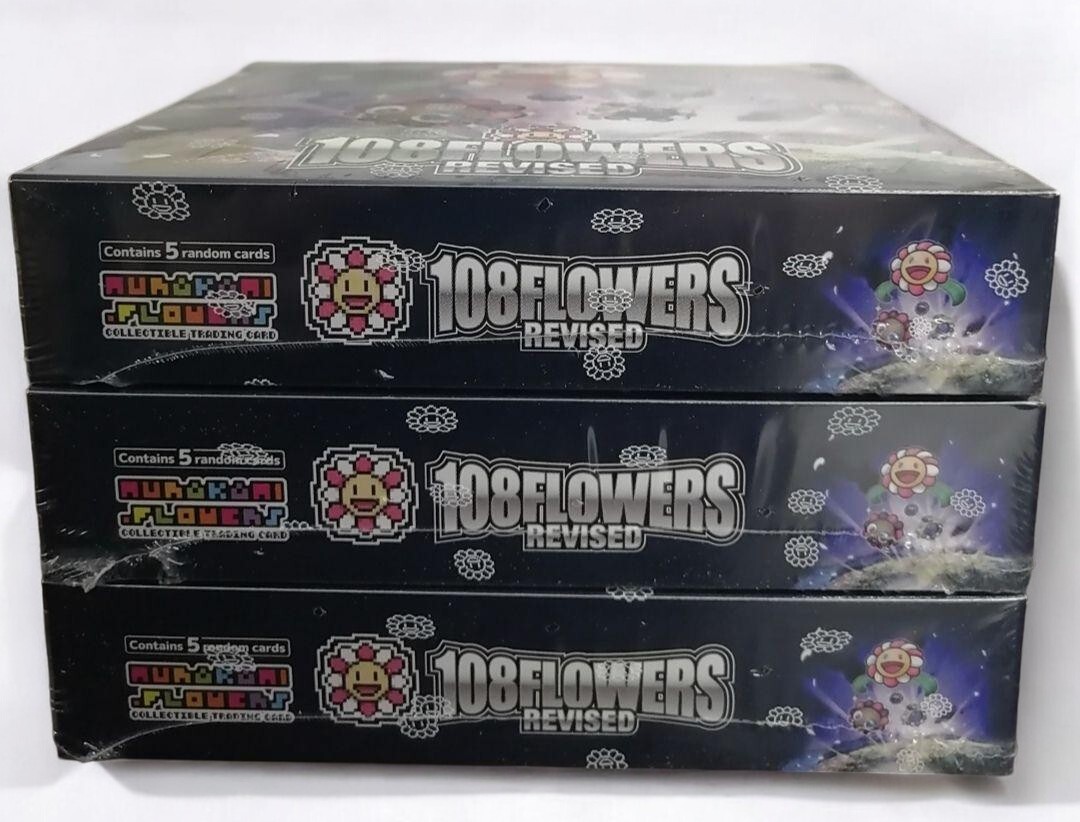 Takashi Murakami 108 Flowers Revised 3Box English Version Takashi Murakami 108 Flowers Revised 3Box English Version