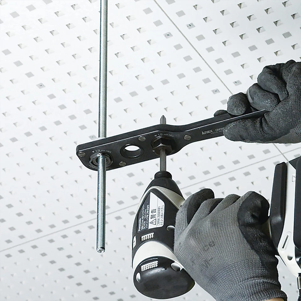 ANEX 19mm SOCKET & 1/4" SHANK BIT OFFSET ADAPTER WITH SOCKET SET AOA-19S2 NEW JP - Image 4 of 4