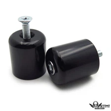 CNC Aluminum Billet Bar End Black For SUZUKI HAYABUSA GSX1300R 99-16