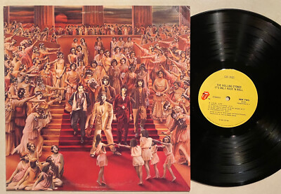ROLLING STONES It's Only Rock N Roll Keith Richards 1974 COC79101 LP  VG++