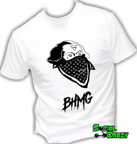 T shirt uomo manica corta - SFERA EBBASTA rap rapper music BHMG | eBay