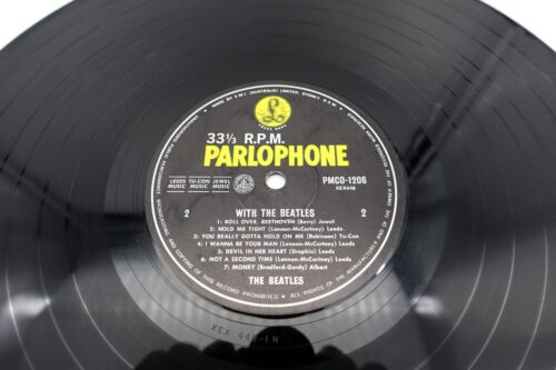 The Beatles With The Beatles 1964 Mono Vinyl LP Record Aussie Pressing PMCO 1206 - Picture 3 of 7