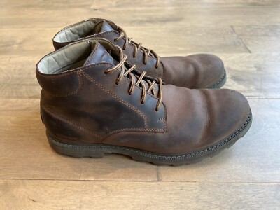 Sorel Men's Madson II Chukka Leather Boots Tobacco Brown NM3847