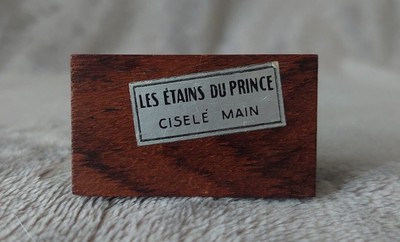 Figurine Etain Mousquetaire d'Artagnan Les Etains du Prince Les Etains
