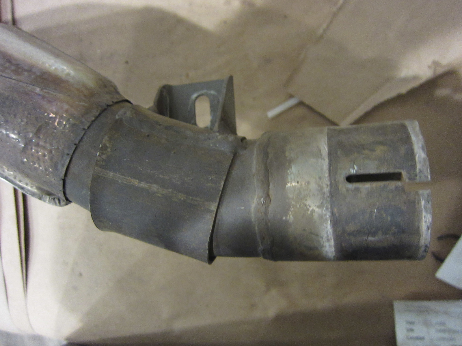Ferrari 456M - LH Exhaust Extension Pipe - P/N # 175812