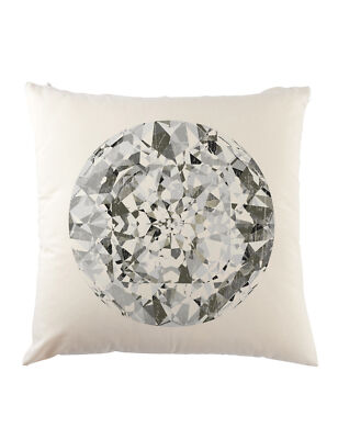 Diamond IV Dekokissen Crystal Optical Reflector Mirror Diamonds Jewel Jewels