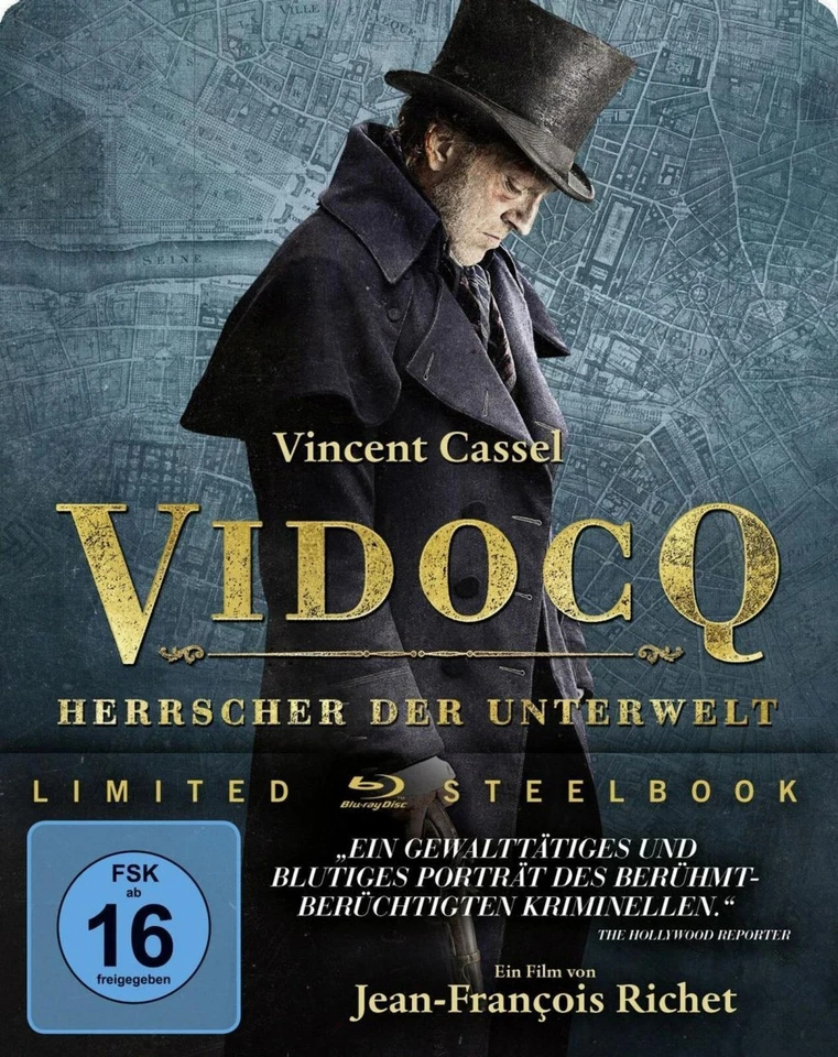 Vidocq - Herrscher der Unterwelt (2018) [Blu-ray im Lim. Steelbook /NEU/OVP] - Bild 1 von 4