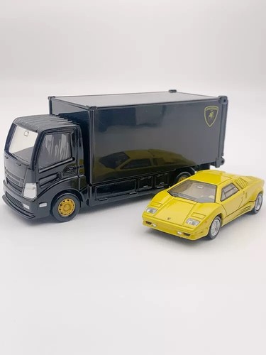 Tomica Premium Series Lamborghini Countach 25th Anniversary with Transporter Car - Picture 5 of 5
