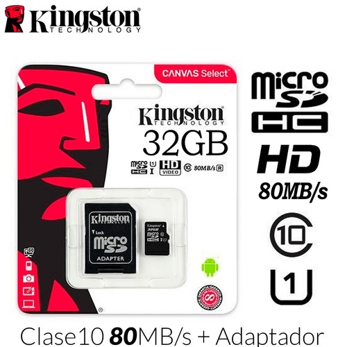Tarjeta de Memoria Micro SD SDHC Philips 16GB 32GB 64GB 80MB/s Clase 10 microSD - Picture 14 of 14
