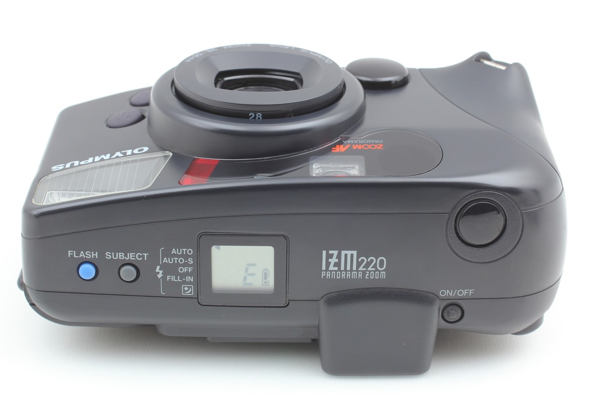OLYMPUS ZOOM AF IZM 220 フィルムカメラ Near MINT] Olympus IZM 220 AF Zoom Point & Shoot 35mm Film Camera