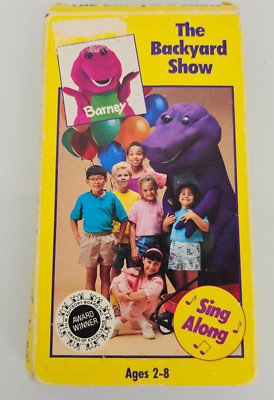 Barney - The Backyard Show VHS 1992 | eBay