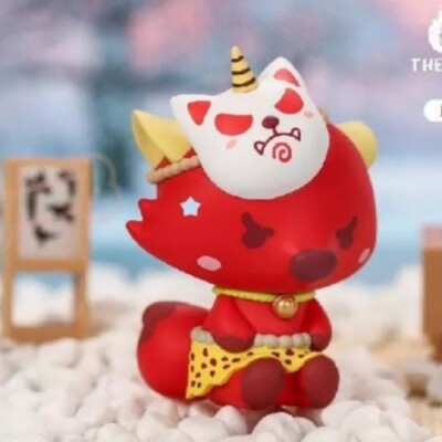 POP MART x OKluna Goobi the Kid Fox Series AKA    Vinyl Red Fox Figure NEW