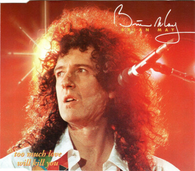 (102) Brian May  'Too Much Love Will Kill You'-Rare UK CD Single 1992- Queen-New