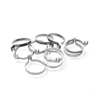 10* Dental Sectional Contoured Matrice Matrix Ring Clamp Clamp Wedge Separator