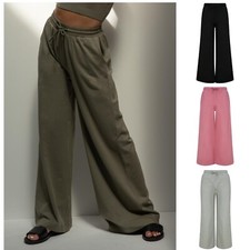 Damen Hose mit weitem Bein Fitness Jogging Fr...
