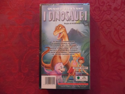 Jurassic Cartoon - Als die Dinosaurier lebten - VHS Ed. Avofilm selten NEU - Bild 2 von 2