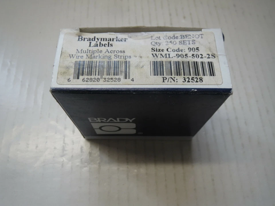 BRADY WML-905-502-2S WIRE MARKING LABELS - Image 3 of 3