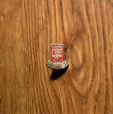 DDR GERMAN 40th ANNIVERSARY FREE TRADE UNION FDGB PIN BADGE (M67)