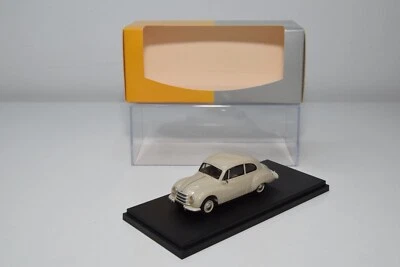 B61 1:43 ZZ MODEL AUTO UNION DKW F89 LIMOUSINE CREAM VNMIB EXTRÊMEMENT RARE ! - Photo 1/4