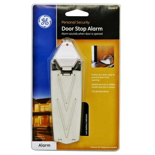 GE Metal Under Door Stopper Blocker Security Alarm System - Picture 5 of 5