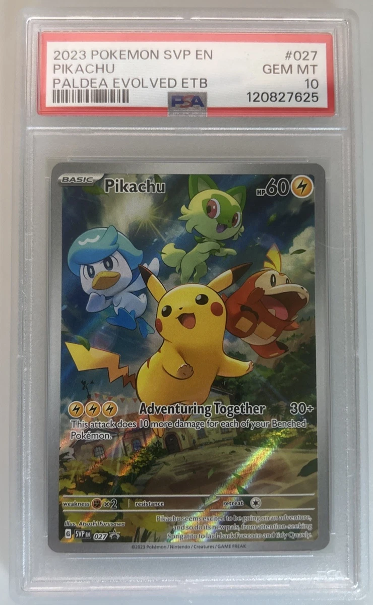 25+ Pokémon TCG Grade 10 Pikachu Individual Collectible Card Game