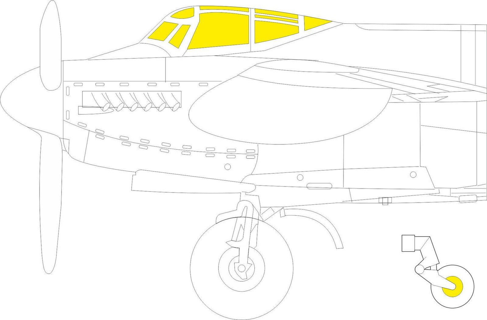 Eduard CX618 1:72 de Havilland Mosquito B.Mk.XVI 1/72