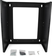 12U Wall Mount Rack for 19 Networking Equipment, 100Lbs Capacity