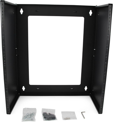 12U Wall Mount Rack for 19  Networking Equipment, 100Lbs Capacity