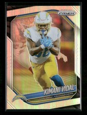 Kimani Vidal 2025 Panini Prizm Silver #134 Los Angeles Chargers