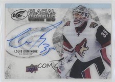 2016-17 Upper Deck Ice Glacial Graphs Louis Domingue #GG-LD Auto 1o3