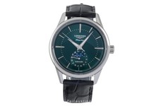 Longines Flagship Heritage Moonphase Stahl Automatik Ref. L4.815.4.02.2 B&P 2026