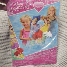 Disney Princess Inflatable Swim Raft Ariel Belle Cinderella Pool Float 27398