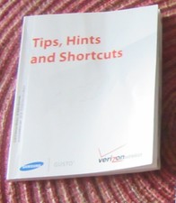 TIPS, HINTS, AND SHORTCUTS SAMSUNG GUSTO BOOKLET, ENGLISH AND SPANISH