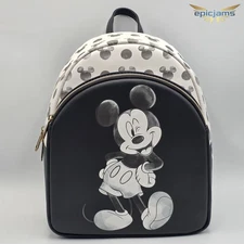 Loungefly Disney Mickey Mouse Wink Mini Backpack New