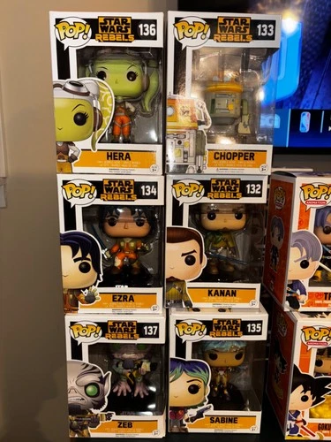 star wars rebels funko pop Bunble / LOT 132-137
